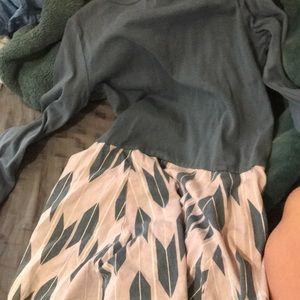 Dress blue pink